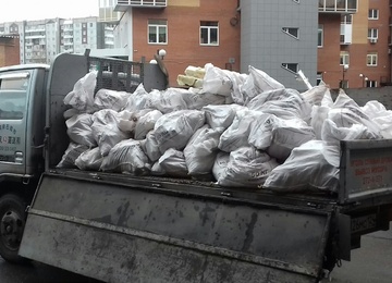 вывоз строительного мусора из квартиры